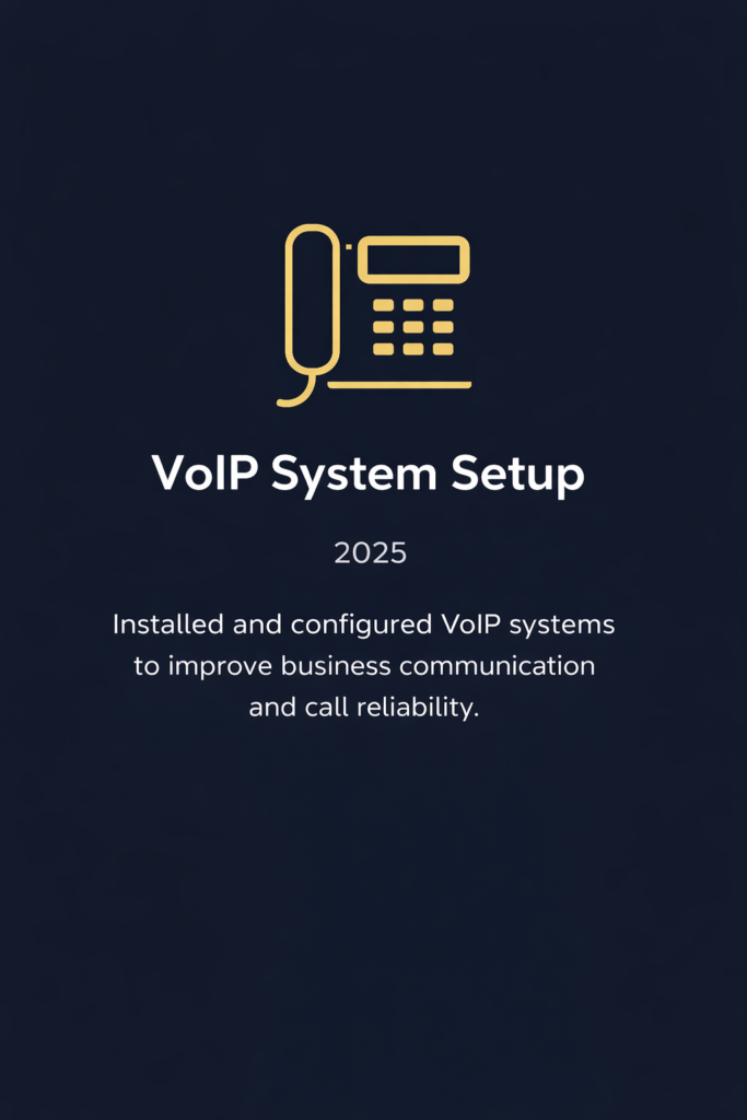 voip system card